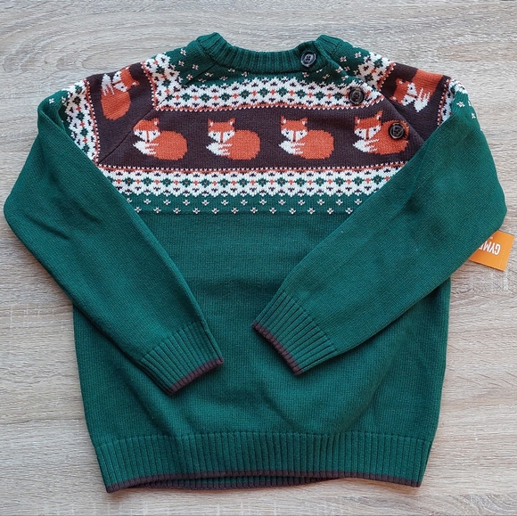 Gymboree Other - Gymboree fox sweater size 6